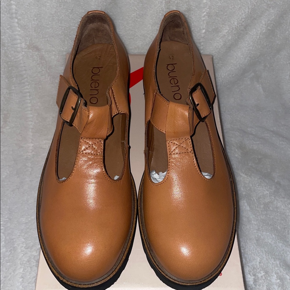 NWT BUENO Brand ABIGAIL Loafer in Tan - Picture 8 of 15